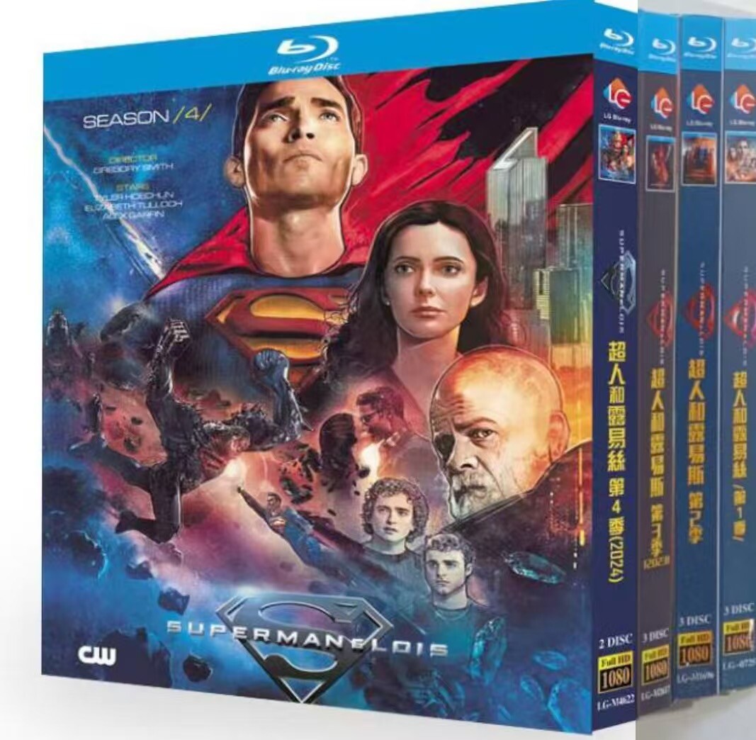 Superman & Lois Season (1-4): 11-Disc All RegionPlay Seal Box NEW Blu-ray