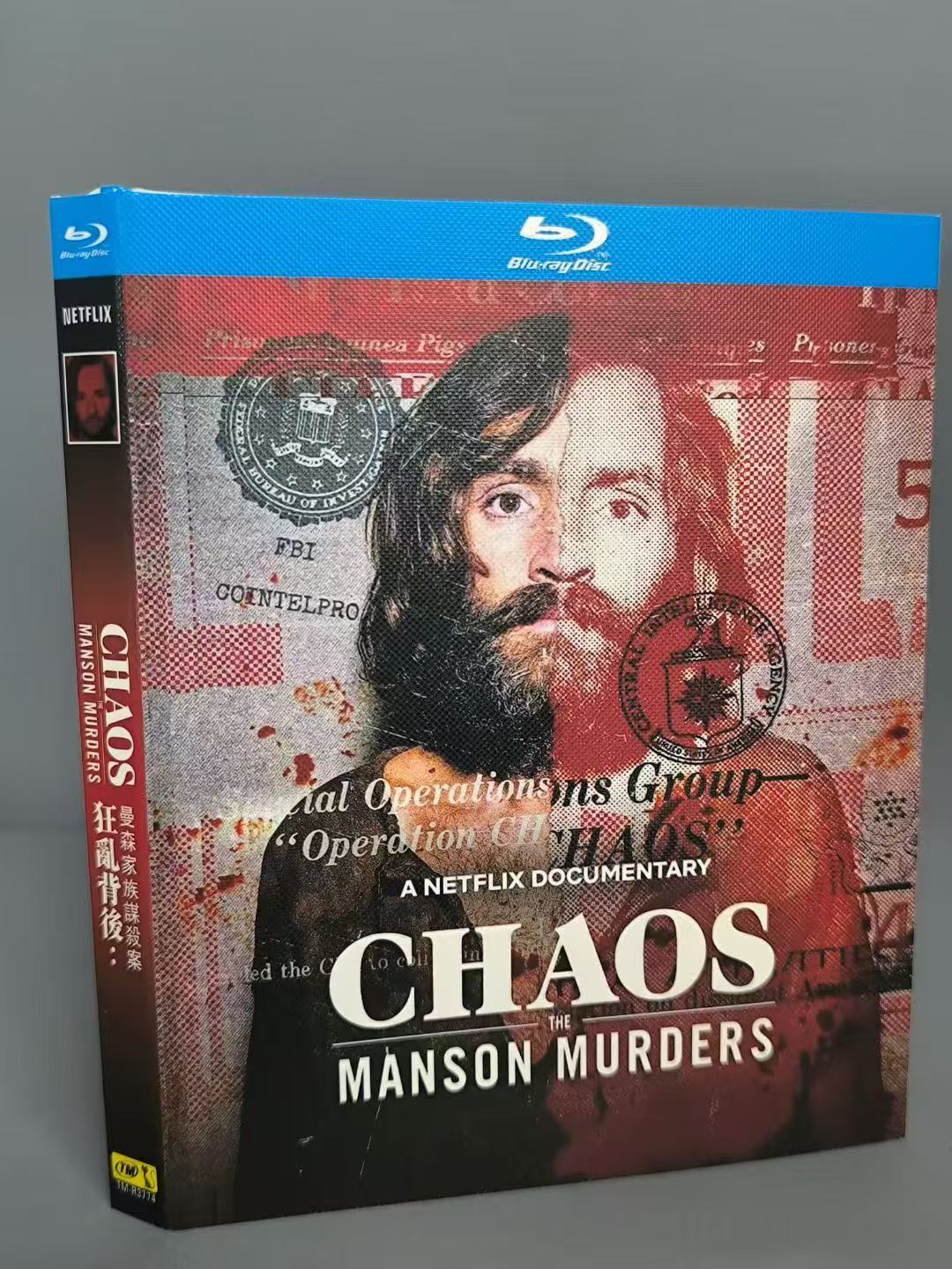 Chaos: The Manson Murders (2025) 1-Disc All RegionPlay Seal Box NEW Blu-ray