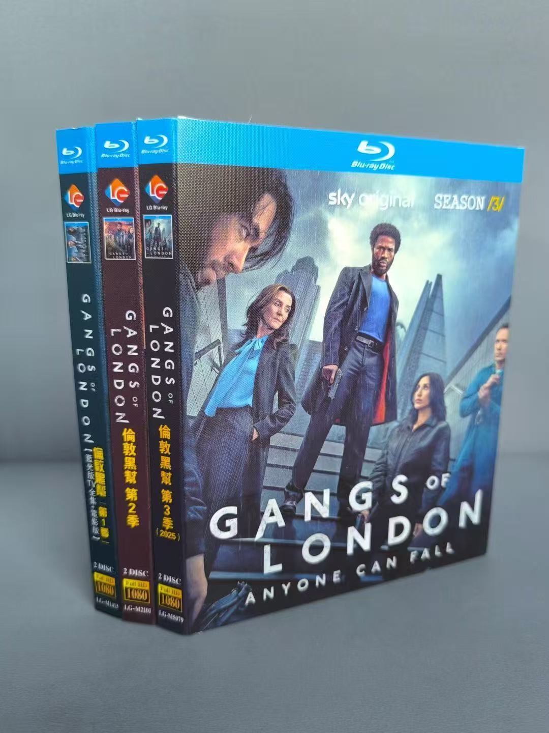 Gangs of London Season 1-3: 6-Disc All RegionPlay Seal Box NEW Blu-ray