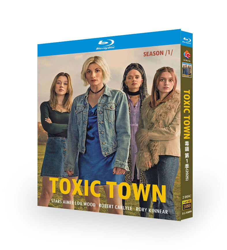 Toxic Town：Season 1 (2025) 2-Disc All RegionPlay Seal Box NEW Blu-ray
