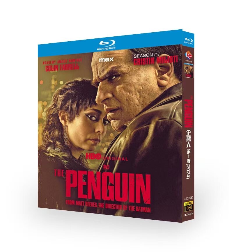The Penguin:Season 1 (2024) 2-Disc All RegionPlay Seal Box NEW Blu-ray
