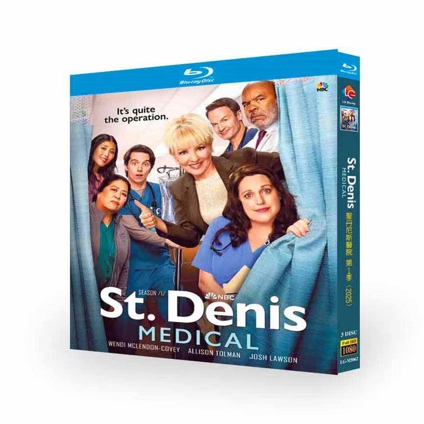 St. Denis Medical Season 1 (2024) 3-Disc All RegionPlay Seal Box NEW Blu-ray