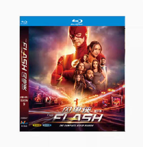 The Flash:Season 9 2-Disc All RegionPlay Seal Box NEW Blu-ray