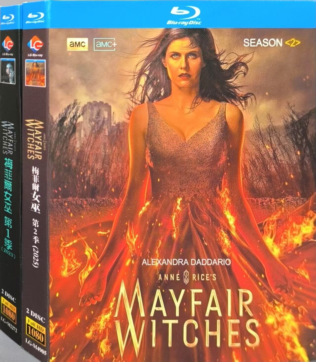 Anne Rice's Mayfair Witches:Season (1-2) 4-Disc All RegionPlay Seal Box NEW Blu-ray