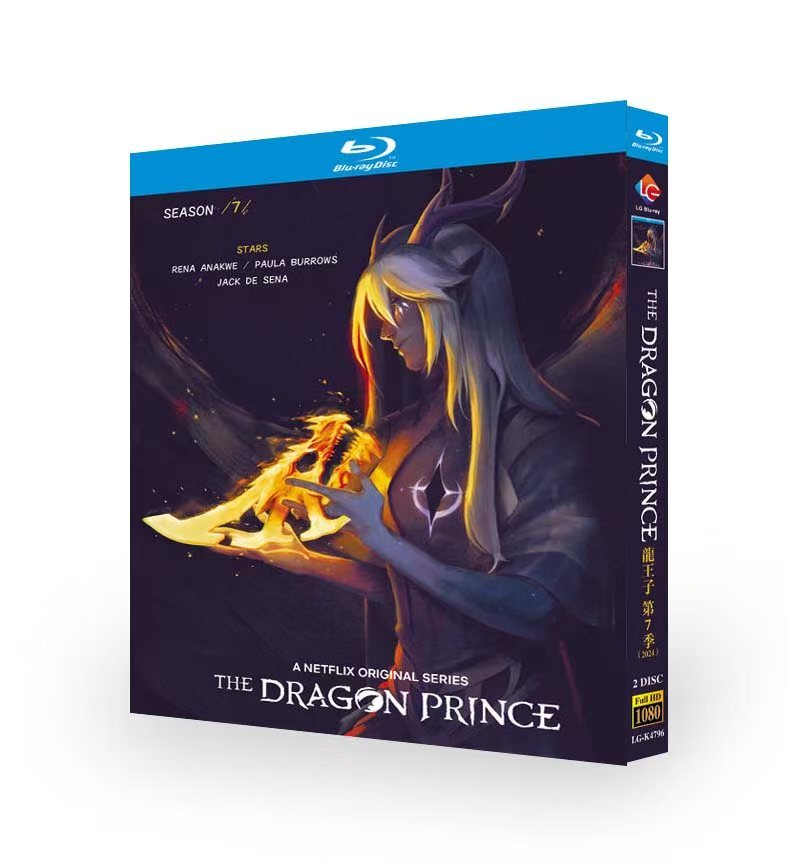 The Dragon Prince:Season 7 2-Disc All RegionPlay Seal Box NEW Blu-ray