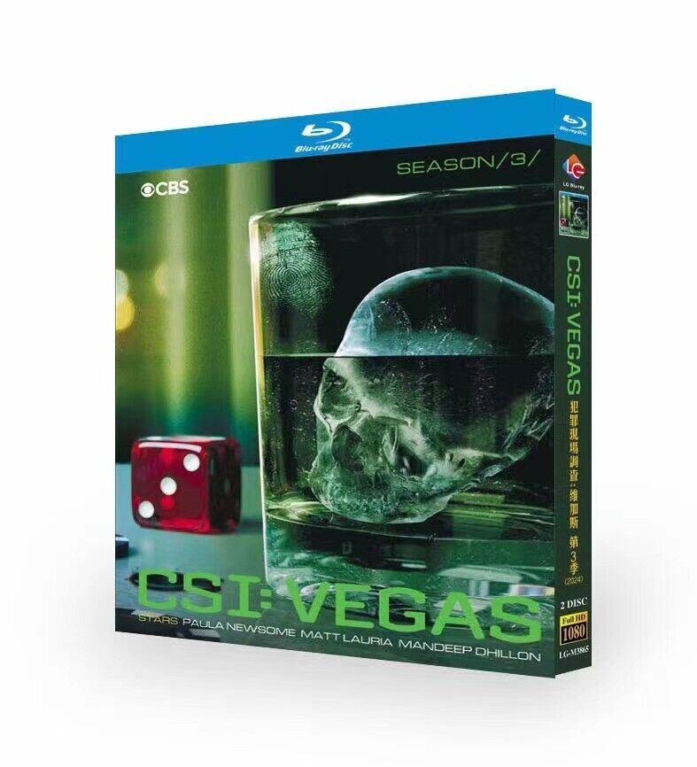 CSI: Vegas Season 3 (2024) 2-Disc All RegionPlay Seal Box NEW Blu-ray