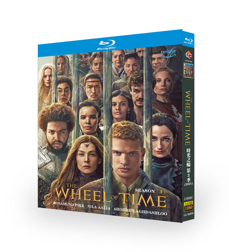 The Wheel of Time Season 3 (2025) 2-Disc All RegionPlay Seal Box NEW Blu-ray
