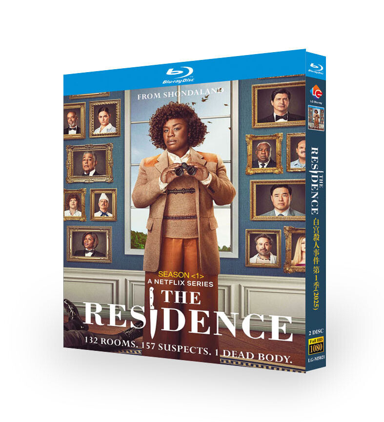 The Residence: Season 1 (2025) 2-Disc All RegionPlay Seal Box NEW Blu-ray
