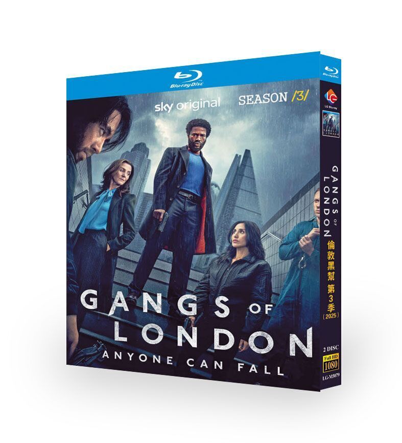 Gangs of London: Season 3 (2025) 2-Disc All RegionPlay Seal Box NEW Blu-ray