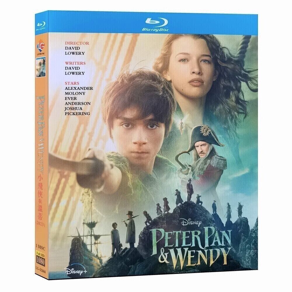 Peter Pan & Wendy:2023 1-Disc All RegionPlay Seal Box NEW Blu-ray