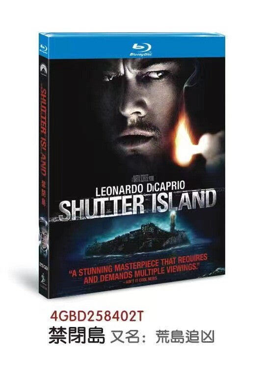 Shutter Island (2010) 1-Disc All RegionPlay Seal Box NEW Blu-ray