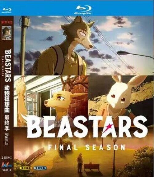 Part.1 BEASTARS Final :2024 2-Disc All RegionPlay Seal Box NEW Blu-ray