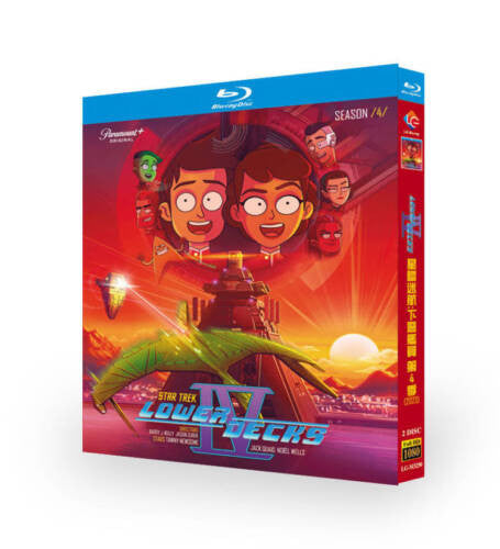 Star Trek: Lower Decks:Season 4 2-Disc All RegionPlay Seal Box NEW Blu-ray