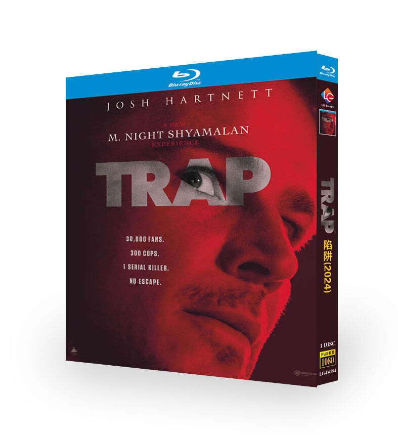 Trap:(2024) 1-Disc All RegionPlay Seal Box NEW Blu-ray