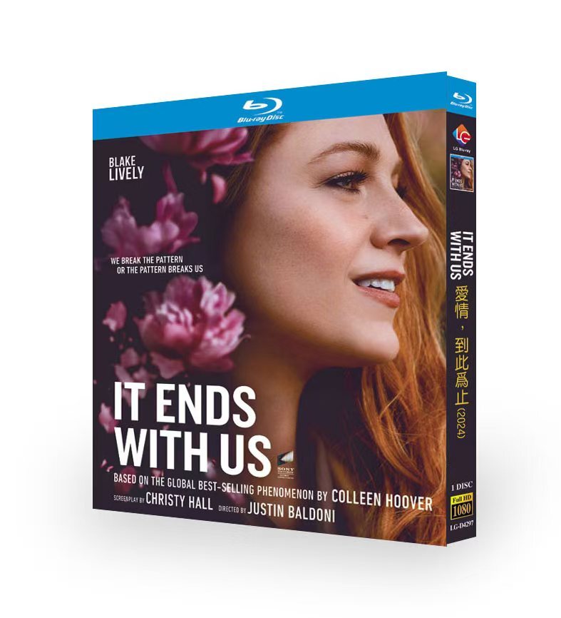 It Ends with Us:2024 1-Disc All RegionPlay Seal Box NEW Blu-ray