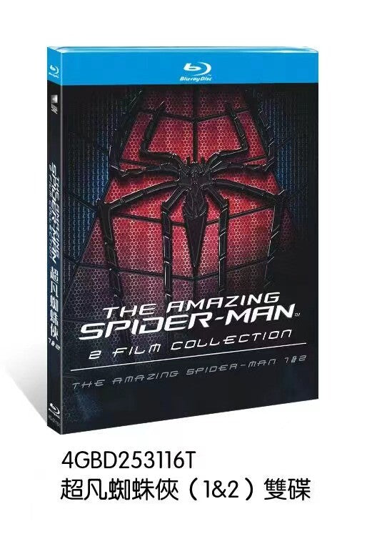 The Amazing Spider-Man (1-2) 2-Disc All RegionPlay Seal Box NEW Blu-ray