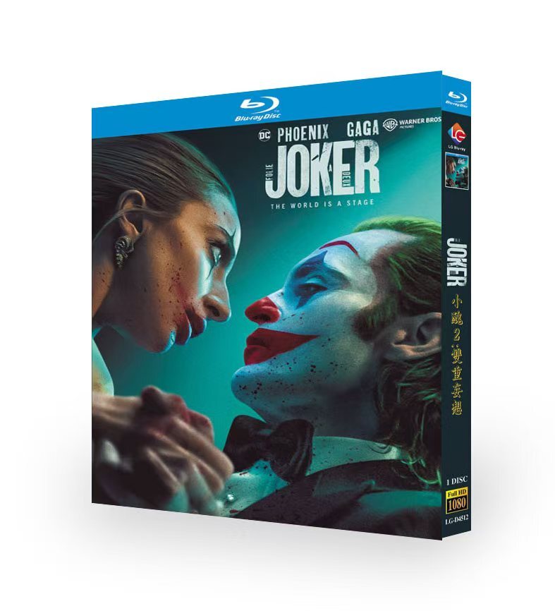 Joker 2:(2024) 1-Disc All RegionPlay Seal Box NEW Blu-ray