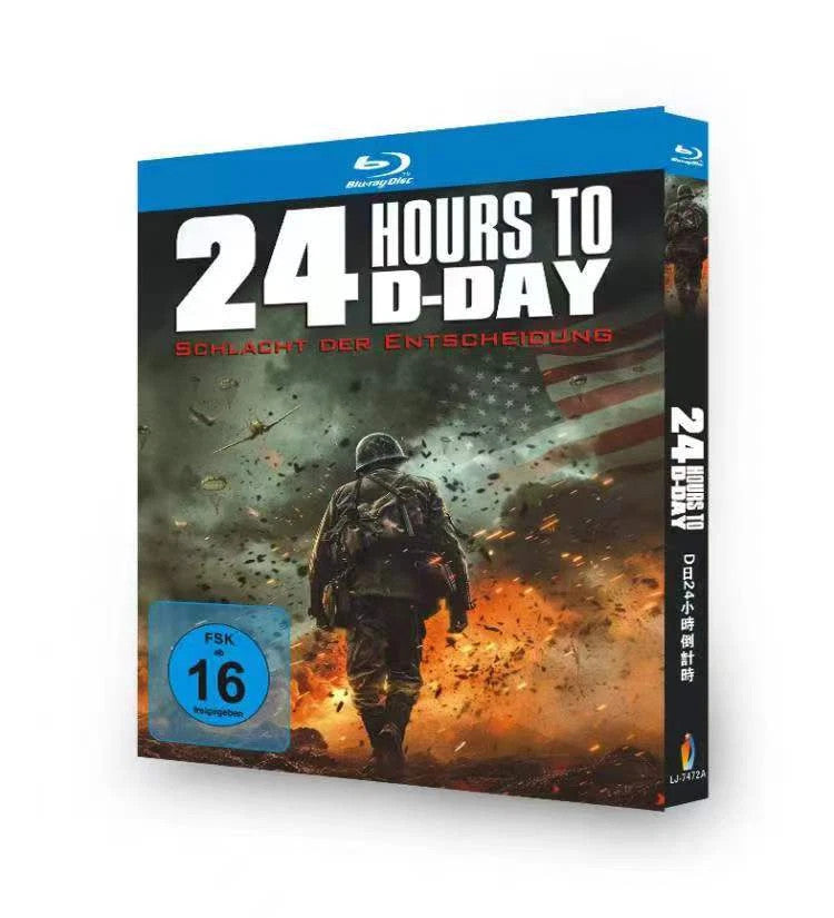 24 Hours to D-Day (2024) 1-Disc All RegionPlay Seal Box NEW Blu-ray