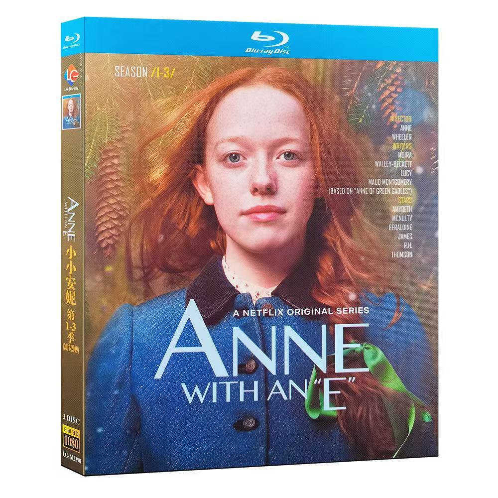 Anne with an E Season (1-3) 3-Disc All RegionPlay Seal Box NEW Blu-ray