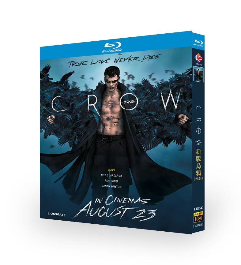 The Crow:2024 1-Disc All RegionPlay Seal Box NEW Blu-ray