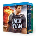 Jack Ryan:Season (1-4) 7-Disc All RegionPlay Seal Box NEW Blu-ray