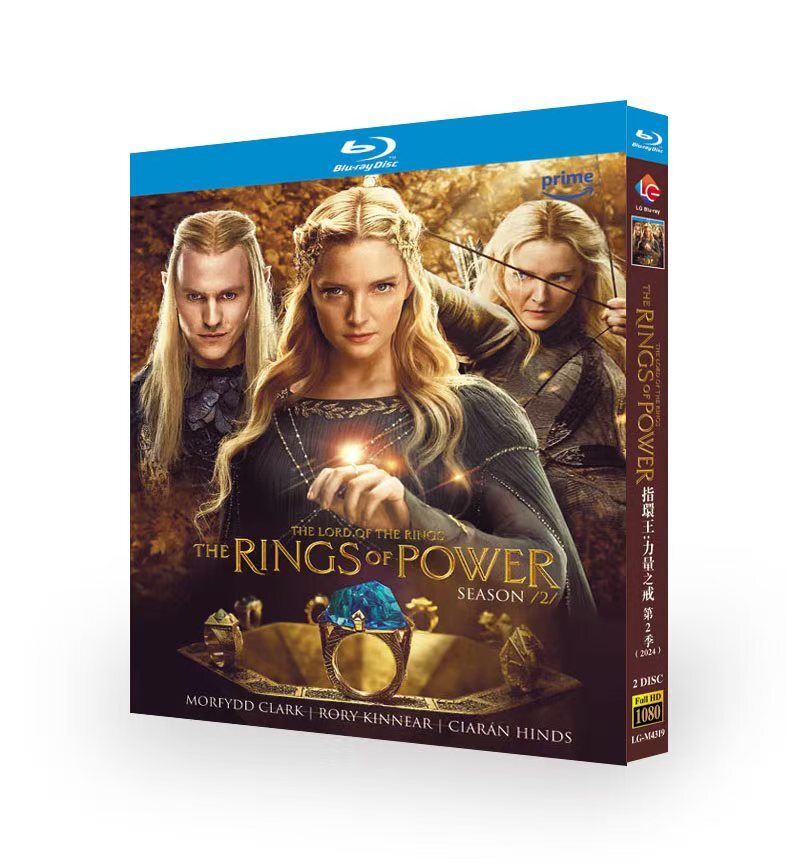 The Lord of the Rings: The Rings of Power :2-Disc All RegionPlay Seal Box NEW Blu-ray