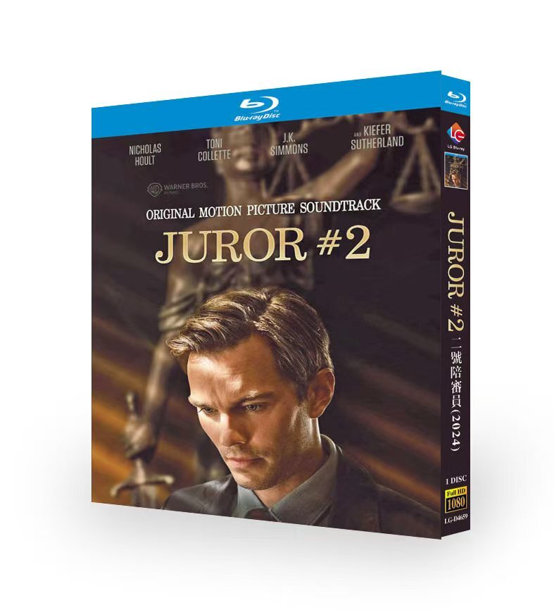 Juror #2: (2024)1-Disc All RegionPlay Seal Box NEW Blu-ray