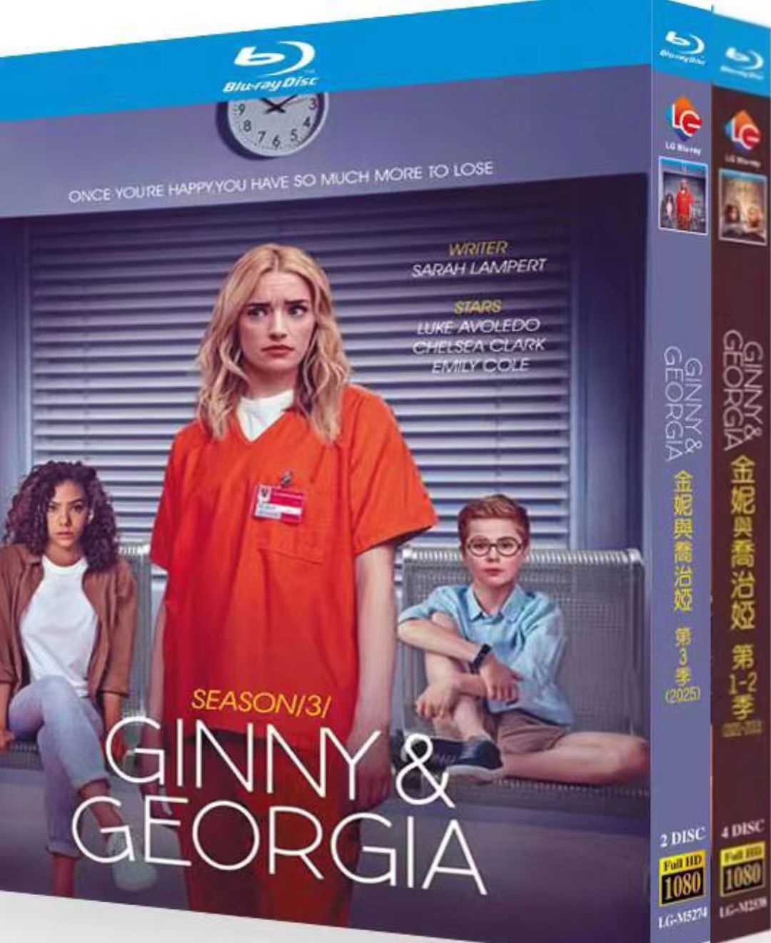 Ginny & Georgia Season (1-3) 6-Disc All RegionPlay Seal Box NEW Blu-ray