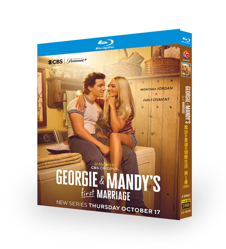 Georgie & Mandy's First Marriage Season 1 (2024) 3-Disc All RegionPlay Seal Box NEW Blu-ray