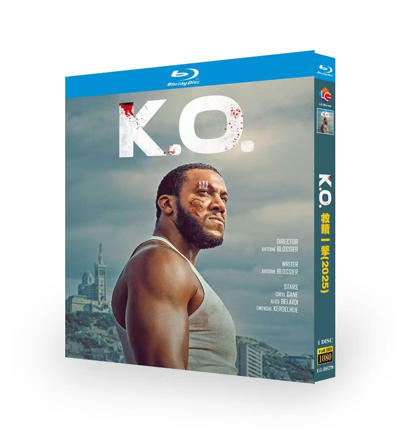 K.O. (2025) 1-Disc All RegionPlay Seal Box NEW Blu-ray
