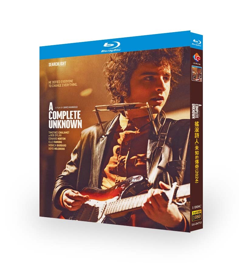 A Complete Unknown (2024) 1-Disc All RegionPlay Seal Box NEW Blu-ray