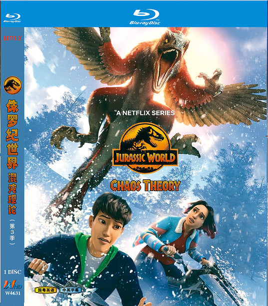 Jurassic World: Chaos Theory Season 3 (2025) 1-Disc All RegionPlay Seal Box NEW Blu-ray