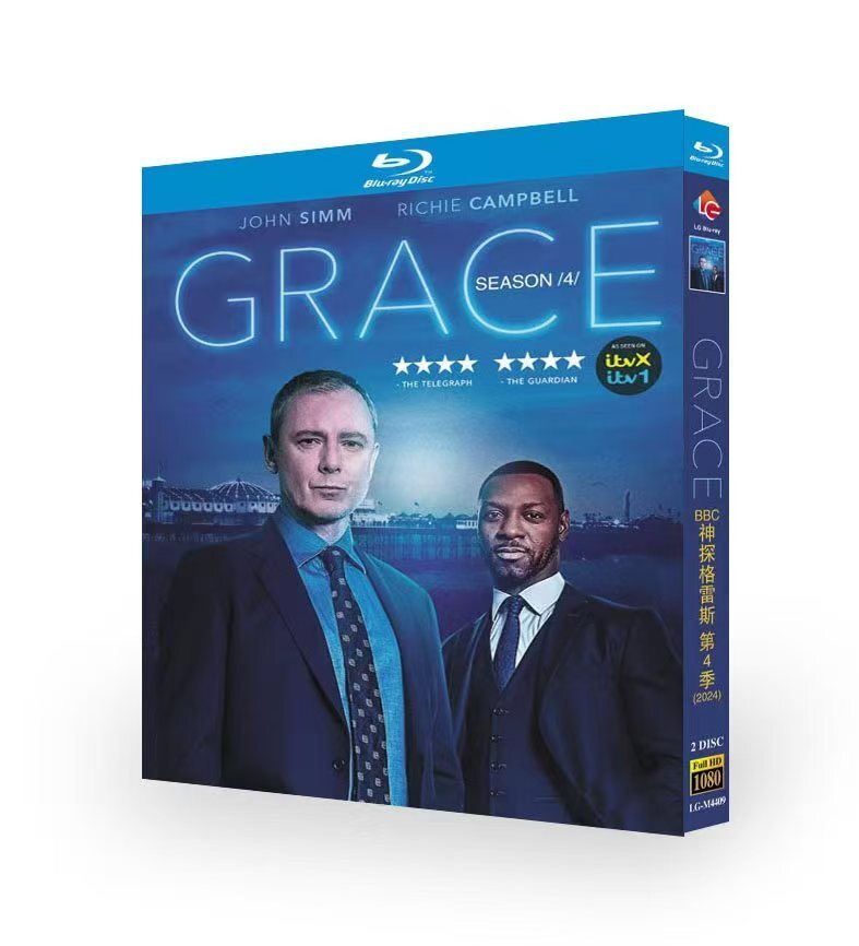 Grace:Season 4 (2024) 2-Disc All RegionPlay Seal Box NEW Blu-ray
