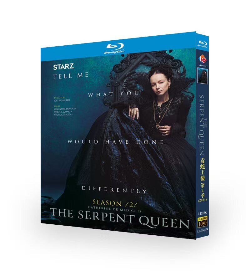 The Serpent Queen Season 2:(2024) 2-Disc All RegionPlay Seal Box NEW Blu-ray