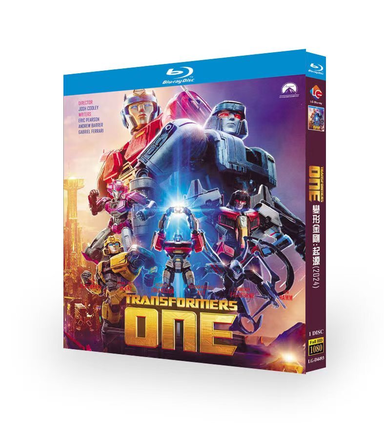 Transformers One:2024 1-Disc All RegionPlay Seal Box NEW Blu-ray