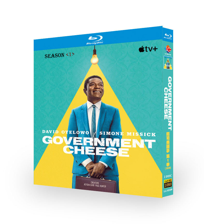 Government Cheese (2025) 2-Disc All RegionPlay Seal Box NEW Blu-ray