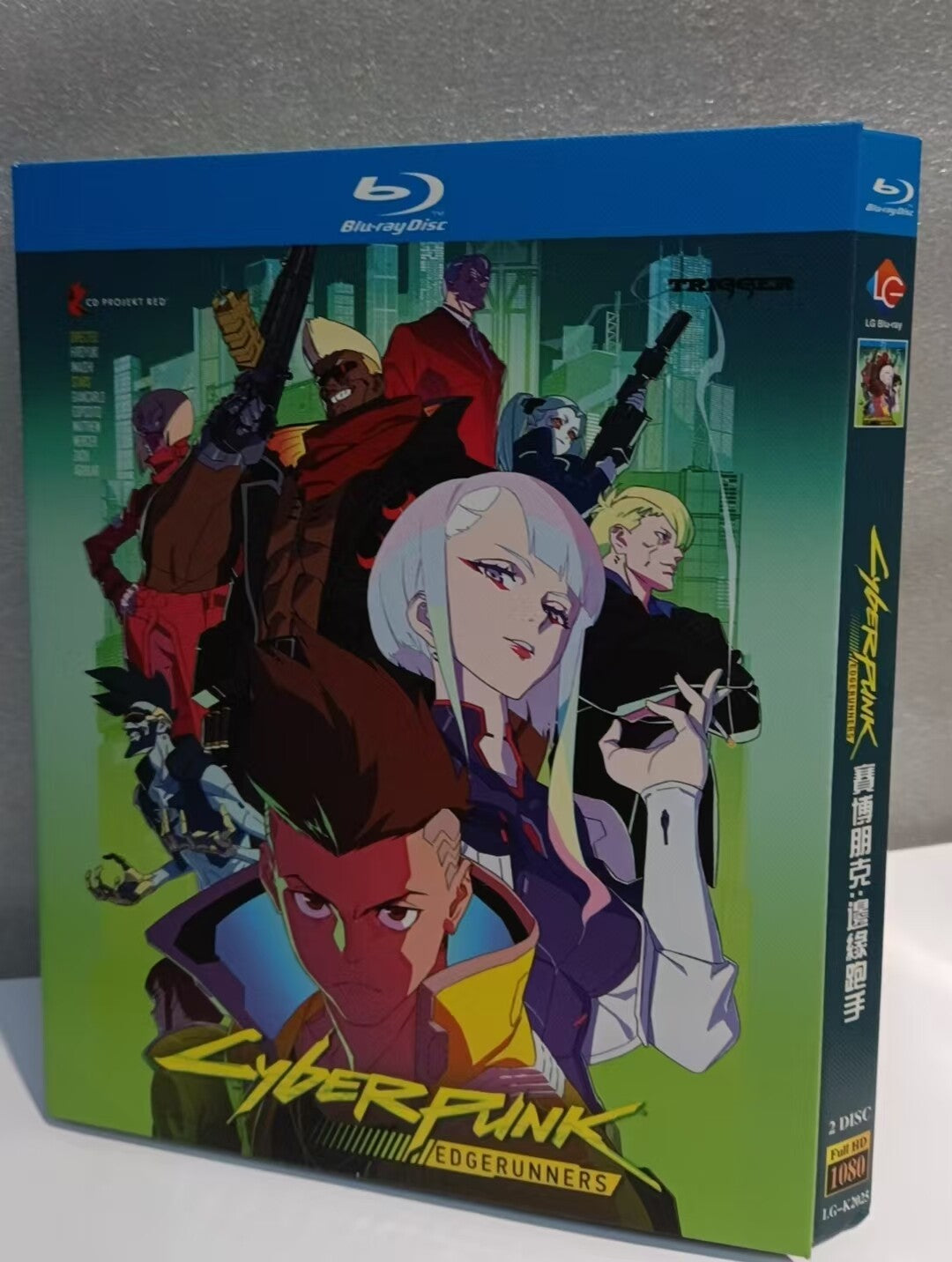 Cyberpunk: Edgerunners (2022) 2-Disc All RegionPlay Seal Box NEW Blu-ray