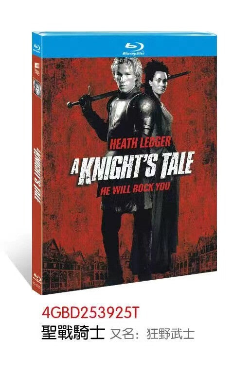A Knight's Tale (2001) 1-Disc All RegionPlay Seal Box NEW Blu-ray