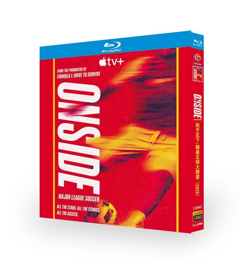 Onside: Major League Soccer：(2025) 2-Disc All RegionPlay Seal Box NEW Blu-ray