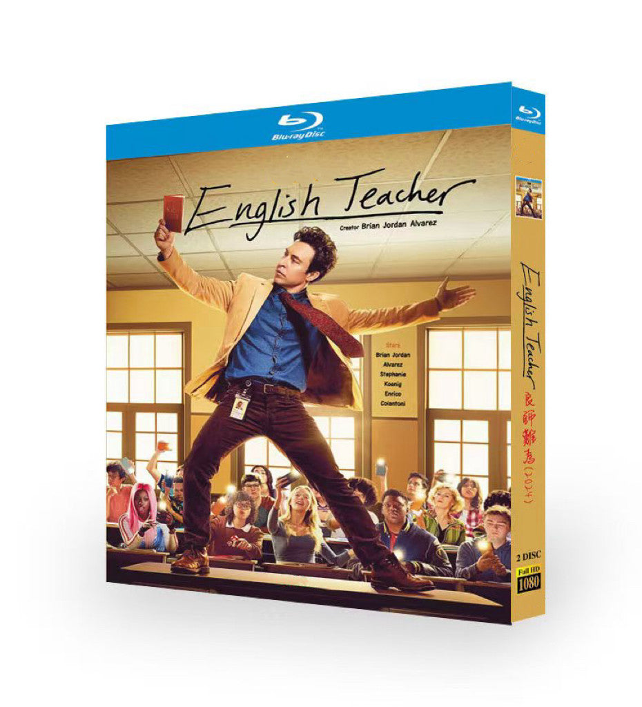English Teacher Season 1 (2024) 2-Disc All RegionPlay Seal Box NEW Blu-ray
