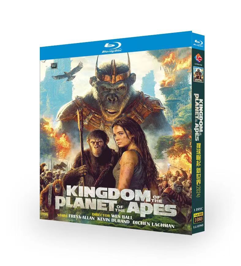 Kingdom of the Planet of the Apes:2024 1-Disc All RegionPlay Seal Box NEW Blu-ray