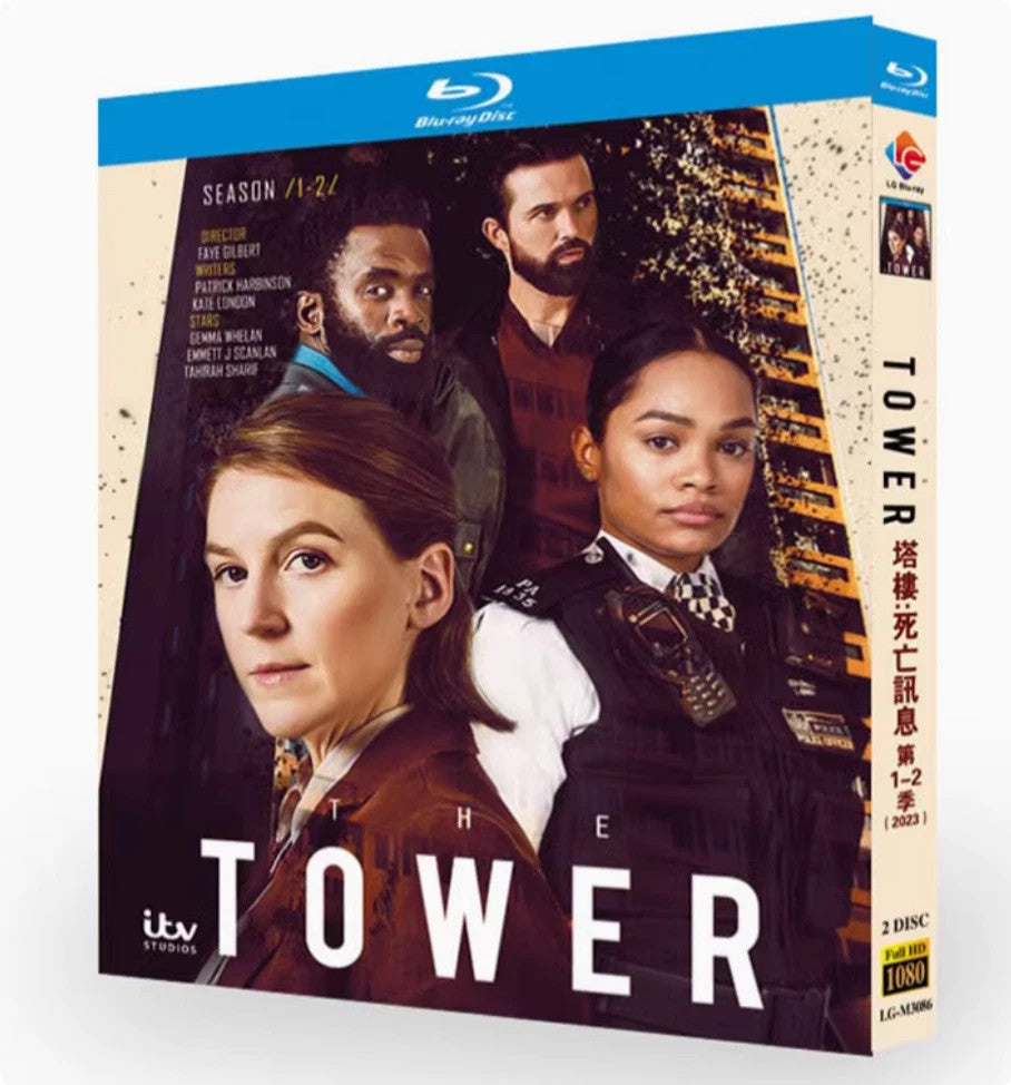 The Tower Season (1-3) 4-Disc All RegionPlay Seal Box NEW Blu-ray
