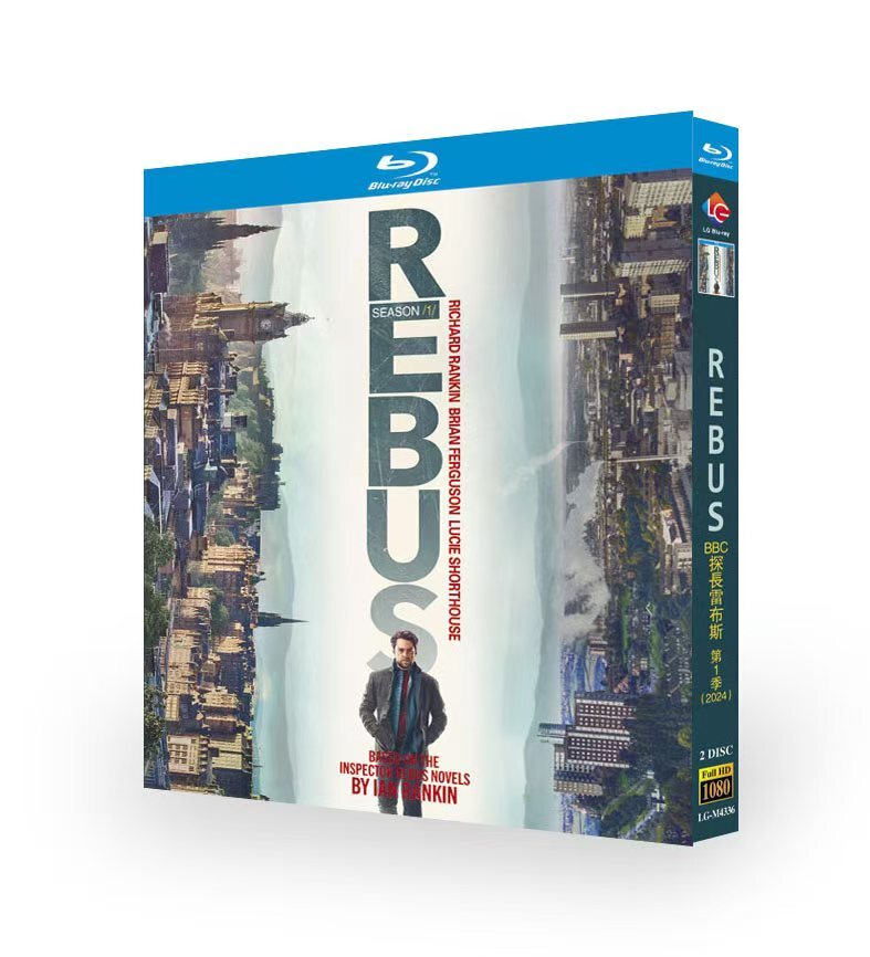 Rebus:Season 1 (2024) 2-Disc All RegionPlay Seal Box NEW Blu-ray