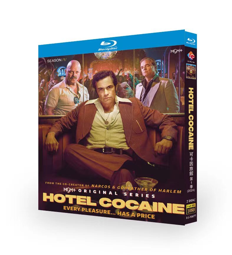 Hotel Cocaine:(2024) 2-Disc All RegionPlay Seal Box NEW Blu-ray