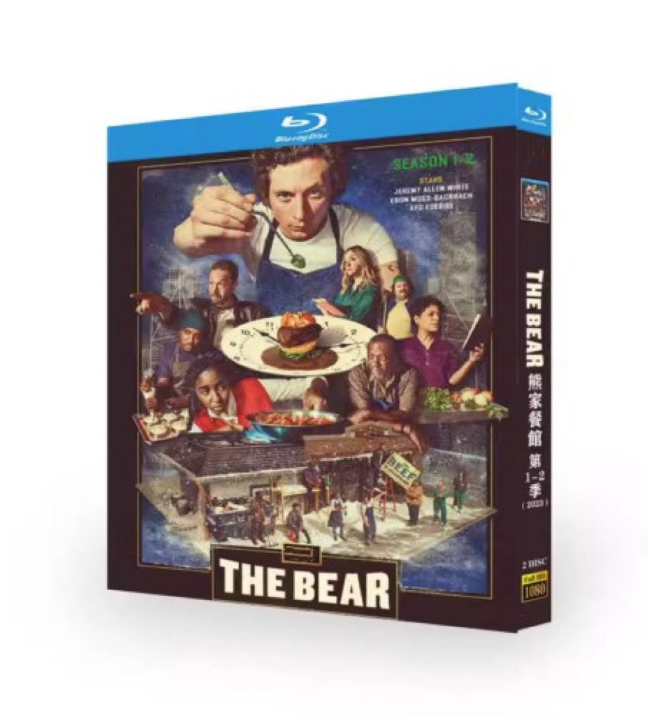 The Bear Season (1-3) 4-Disc All RegionPlay Seal Box NEW Blu-ray