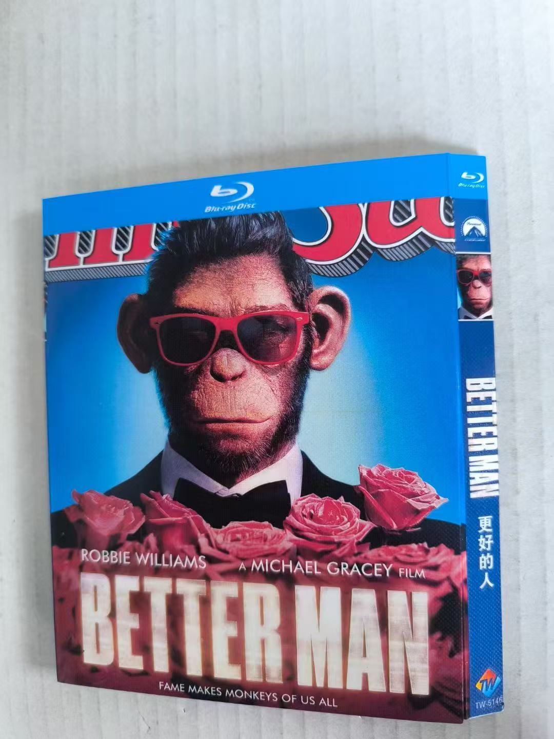 Better Man:2024 1-Disc All RegionPlay Seal Box NEW Blu-ray
