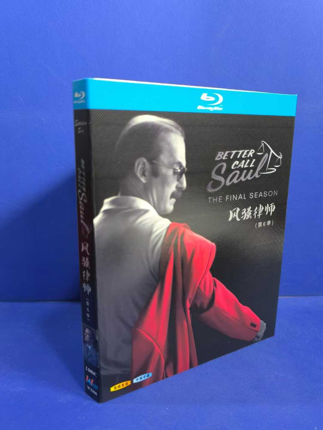Better Call Saul 6 (2022) 2-Disc All RegionPlay Seal Box NEW Blu-ray