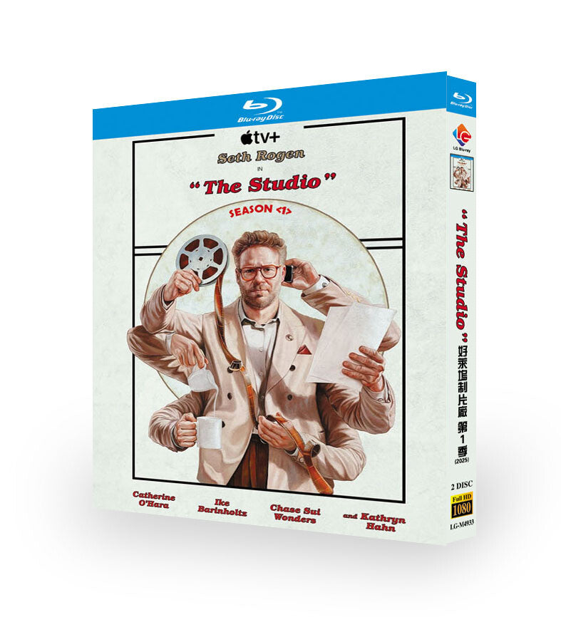 The Studio Season 1 (2025) 2-Disc All RegionPlay Seal Box NEW Blu-ray