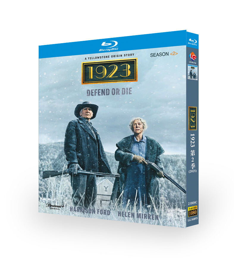 1923 Season 2 (2025) 2-Disc All RegionPlay Seal Box NEW Blu-ray
