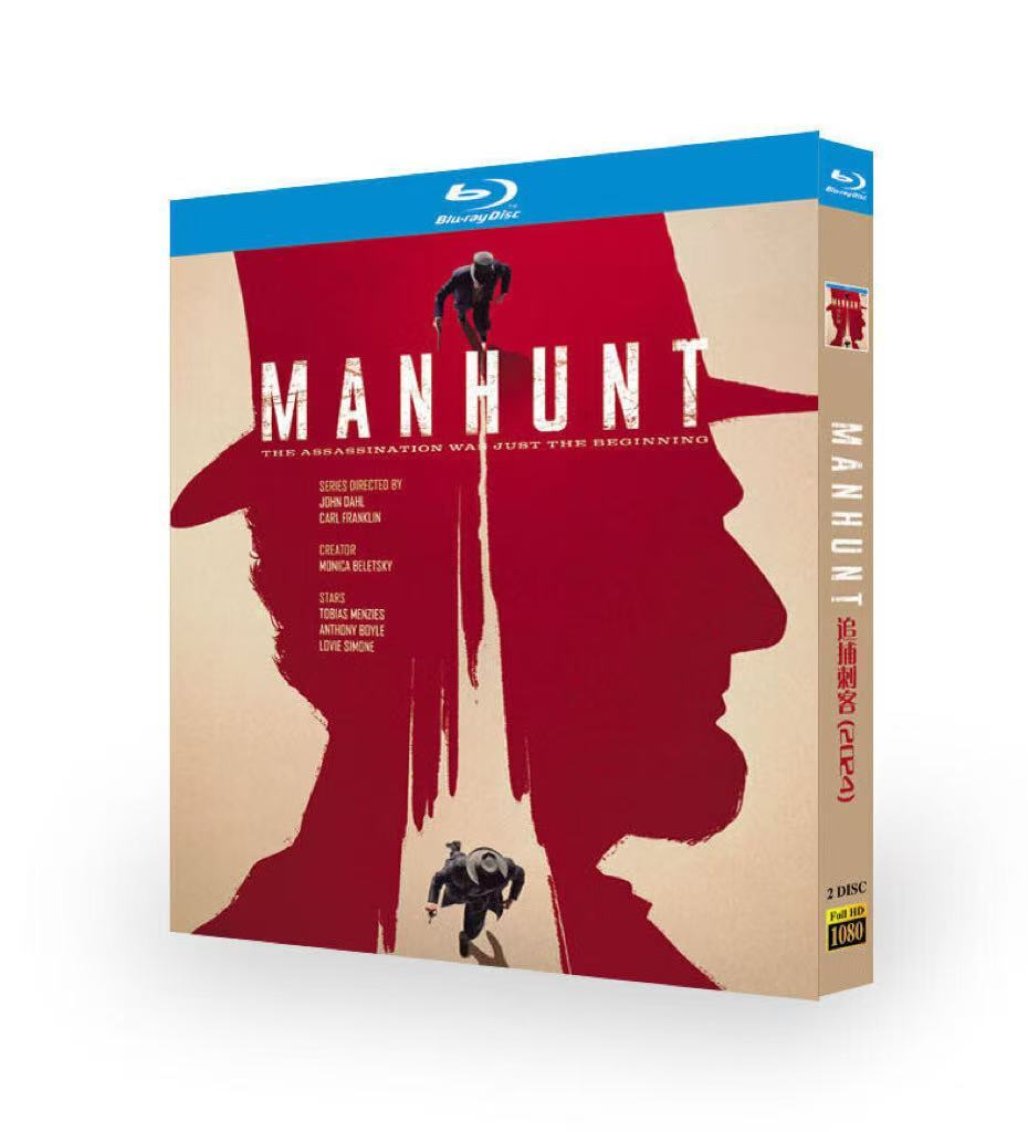 Manhunt (2024) 2-Disc All RegionPlay Seal Box NEW Blu-ray